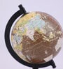Red Plastic Geographical Map Table Globe