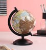 Red Plastic Geographical Map Table Globe