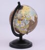 Red Plastic Geographical Map Table Globe