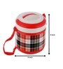 Red Plastic Lunch Box