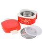 Red Plastic Lunch Box