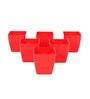 Red Plastic Planter