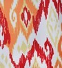 Red Poly Cotton Abstract 16x16 inches Cushion Covers (1pc)