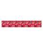Floral (78x12) Red & White Poly Cotton Table Runner