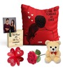 Red Polycotton Gift Hamper for Loved One for Couple