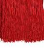 Red Polyester (Set of 4) Curtain Tie Backs
