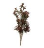 Red Polyester Artificial Draceana Plant Without Pot