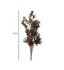 Red Polyester Artificial Draceana Plant Without Pot