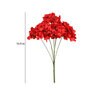 Red Polyester Hydrangea Artificial Flowers