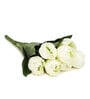 White Polyester Tulip Artificial Flowers