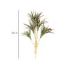 Polyester Red Yucca Without Pot Artificial Plants