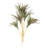 Polyester Red Yucca Without Pot Artificial Plants