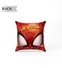 Red Polyester Marvel 16x16 inches Reversible Kids Cushion (1 Pc)