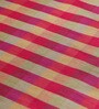 Zeba (84x52) Pink & Yellow Poly Silk Table Cloth