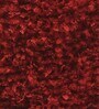Red Solid Polyester 3 ft x 5 ft Shaggy Carpet