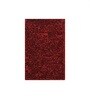 Red Solid Polyester 3 ft x 5 ft Shaggy Carpet