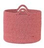 Red Polypropylene 52 Ltr (3Pcs) Storage Basket