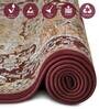 Red Polypropylene Antistatic 120X170Cm Carpet With Cotton Backing