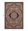 Red Polypropylene Antistatic 120X170Cm Carpet With Cotton Backing
