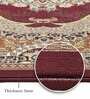 Red Polypropylene Antistatic 120X170Cm Carpet With Cotton Backing