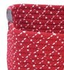 Red Polypropylene Non Foldable Multi Purpose Make Up Organiser (Set of 3)