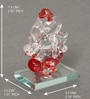 Red Polyresin Ganesha Showpiece