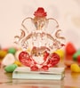Red Polyresin Ganesha Showpiece