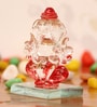 Red Polyresin Ganesha Showpiece