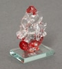 Red Polyresin Ganesha Showpiece