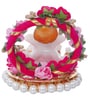 Polyresin Lord Ganesha Palki Idol