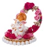 Polyresin Lord Ganesha Palki Idol