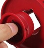 Red Metal Tea Light Holder