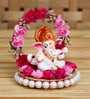 Polyresin Lord Ganesha Palki Idol