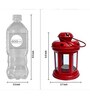 Red Metal Tea Light Holder