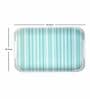 Multicolour Contemporary Melamine Square Serving Tray