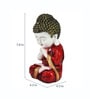 Red Praying Monk Buddha