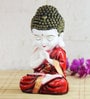 Red Praying Monk Buddha