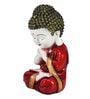 Red Praying Monk Buddha