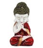 Red Praying Monk Buddha