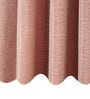 Red Premium Jute Solid 8ft Light Filtering Eyelet Longdoor Curtain (1 Pc)