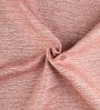 Red Premium Jute Solid 8ft Light Filtering Eyelet Longdoor Curtain (1 Pc)
