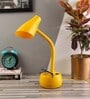Central Red Study Lamp With ABS Plastic Base
