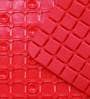 Red PVC Super Soft Bath Mat