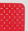 Red PVC Super Soft Bath Mat