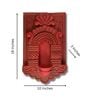 Red Rajasthani Jharokha Wall Art Decor