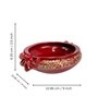 Red Resin Handcrafted Traditional Urli