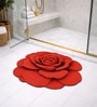 Red Rose Rubber 26x27 Inches Anti Skid Bath Mat