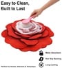 Red Rose Rubber 26x27 Inches Anti Skid Bath Mat