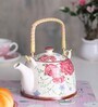 Rosy 900ml Red Tea Pot