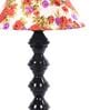 Multicolor Shade Table Lamp With Metal Base